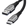 USB 2.0 A to USB-C Cable Vention CODHG 3A 1.5m Gray