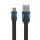 Płaski kabel USB 2.0 A do Mini 5 pinowy Vention VAS-A14-B050 2A 0,5m czarny