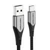 USB 2.0 A to USB-C Cable Vention CODHF 3A 1m Gray