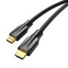 Kábel HDMI 2.1 Vention AANBF, 1m, 8K 60Hz/ 4K 120Hz (czarny)