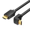 Kábel HDMI 2.0 Vention AAQBG 1,5m, 270°-os szögben, 4K 60Hz (fekete)