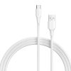 USB 2.0 A to USB-C 3A Cable Vention CTHWH 2m White