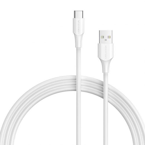 USB 2.0 A to USB-C 3A Cable Vention CTHWH 2m White