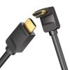 Kábel HDMI 2.0 Vention AARBG 1,5m, 90°-os szög, 4K 60Hz (fekete)