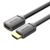 HDMI 2.0 férfi HDMI 2.0 női hosszabbító kábel Vention AHCBI 3m, 4K 60Hz, (fekete)