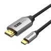USB-C do HDMI 2.0 cable Vention CRBBF 1m, 4K 60Hz (black)