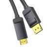 DisplayPort 1.2 HDMI 1.4 kábel Vention HAGBI 3m, 4K 30Hz (fekete)