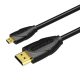 Kábel micro HDMI do HDMI Vention VAA-D03-B100 1m 4K 30Hz (Czarny)