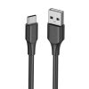 USB 2.0 A to USB-C 3A Cable Vention CTHBI 3m Black