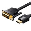 Kábel HDMI do DVI (24+1) Vention ABFBJ 5m, 4K 60Hz/ 1080P 60Hz (Czarny)