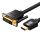 Kabel HDMI do DVI (24+1) Vention ABFBJ 5m, 4K 60Hz/ 1080P 60Hz (Czarny)