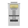 Plug RJ45 CAT6 UTP csatlakozó Vention IDDR0-100 átlátszó 100 db.