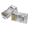 Moduláris RJ45 CAT6 UTP csatlakozó Vention IDDR0-50 átlátszó 50 darabos csomagban