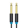 Audio Cable TS 6.35mm Vention BAABF 1m (black)