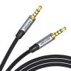 Kábel Audio TRRS 3.5mm mini jakc Vention BAQHF 1m Szürke