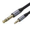 Kábel Audio 3.5mm TRS 6.35mm Vention BAUHH 2m szürke