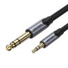 Kábel Audio 3.5mm TRS 6.35mm Vention BAUHJ 5m szürke