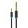 Audio Cable TRS 3.5mm to 6.35mm Vention BABBF 1m, Black