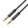 Kábel Audio 3.5mm mini jack Vention BAGBD 0.5m Fekete Fém