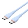 USB-C 2.0 to USB-C Cable Vention TAWSG 1,5m, PD 100W, Blue Silicone