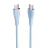 USB-C 2.0 to USB-C Cable Vention TAWSF 1m , PD 100W, Blue Silicone