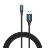 Cable USB 2.0 A to Micro USB Vention COLBD 3A 0,5m black