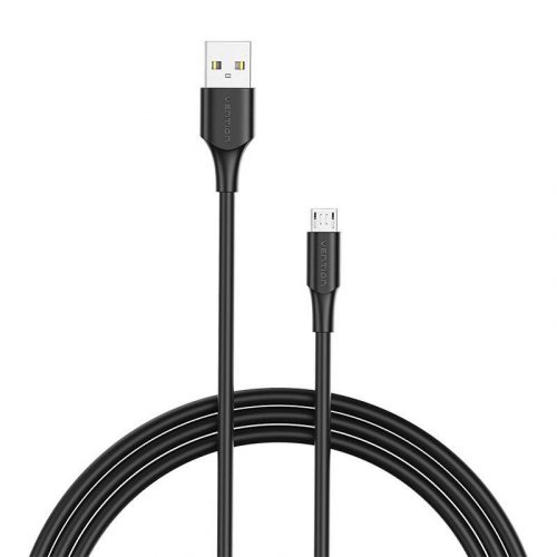 Cable USB 2.0 A to Micro USB Vention CTIBC 2A 0.25m Black