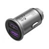 Car Charger 2x USB Vention FFEH0 30W Gray