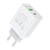 USB-A, USB-C Wall Charger Vention FBBW0-EU 18W/20W EU White