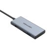 USB-C HDMI, 3x USB 3.0, SD, TF Hub Vention TOOHB 0.15m szürke