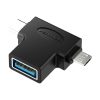 Adapter OTG USB 3.0 USB-C és Micro USB Vention CDIB0