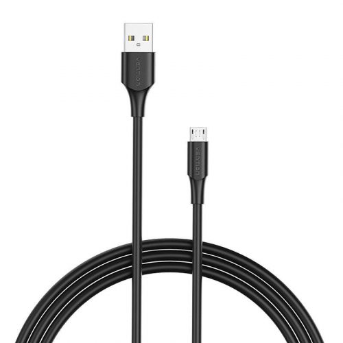 Kábel USB 2.0 és Micro USB Vention CTIBD 2A 0.5m (fekete)