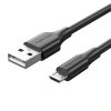 Kábel USB 2.0 és Micro USB Vention CTIBI 2A 3m (fekete)