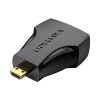 Adapter Férfi Micro HDMI a női HDMI Vention AITB0 (fekete)