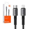 Kábel USB-C Lightning Mcdodo CA-2850, 36W, 1,2m (fekete)