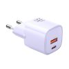 Töltő GaN 33W Mcdodo CH-0155 USB-C, USB-A (lila)