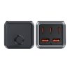 Desktop power strip Acefast Z2, GaN, 3xUSB-C, 2xUSB-A, 75W (black)