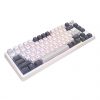 Mechanical keyboard Royal Kludge RKH81 RGB, Sky cyan switch (white)