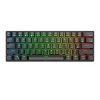 Mechanical keyboard Royal Kludge RK61 RGB, red switch (black)