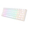 Mechanical keyboard Royal Kludge RK61 RGB, brown switch (white)