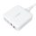 Deskop charger Choetech PD8008,  2x USB-C, 2x USB-A, GaN, 100W (white)