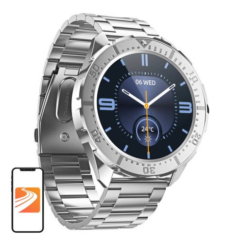 Smartwatch Blitzwolf BW-AT3 (silver steel)