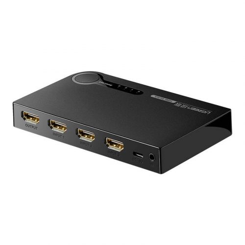 UGREEN 40234 HDMI 3x1 kapcsoló távirányítóval (fekete)