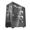 Darkflash DK353 ATX fekete számítógépház