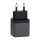 Wall charger INVZI GaN 2x USB-C, 45W, EU (black)