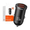 Mcdodo CC-2950 car charger, 2x USB, 15.5W (black)