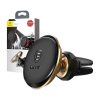 Baseus Magnetic Air Vent Car Mount Holder with cable clip Gold