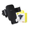 Gravity car mount Baseus Metal Age 3 for ventilation grille (black)