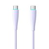 Cable USB-C to USB-C Toocki TXCTT1- BMH01-P, 1m, PD, FC 100W (purple)