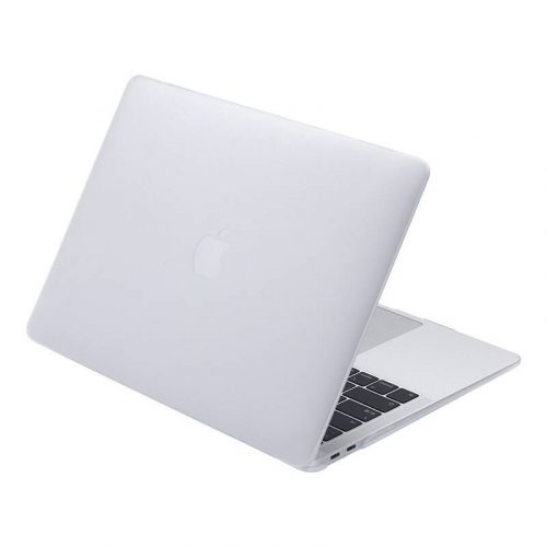 Lention matt felületű tok Macbook Air 13,6" (fehér)